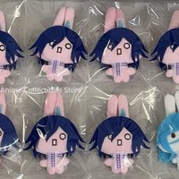 Handmade Plush Anime Danganronpa Kokichi Oma Cosplay Cute Cartoon Plushie Pendant Bag Ornaments Accessories