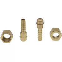6mm 8mm 10mm Hose Barb X M10 M12 M14 M16 Metric Female Right Left Hand Brass Pipe Fitting Coupler Connector Adapter Ball Head
