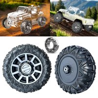 25CM/10in 33CM/13in PU Solid Rubber Soft Tire for Children's Ride on Toys Car Alligator Tires Wheels Upgrade Replacement Parts