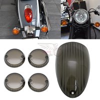 New Motorcycle Parts Brake Tail Turn Signals Light Lens For Kawasaki Vulcan VN900/LT Classic Custom VN1500 VN1600 Mean Streak
