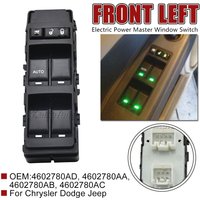 Fensterheber-Haupt schalter vorne links elektrischer Regler knopf für Jeep-Kompass Chrysler Sebring Dodge Avenger