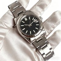 Tandorio Round Sapphire Glass Japan NH35A Automatic Men Watch 200m Waterproof Black/Blue Mechanical Diver Watches Glide Clasp