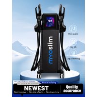 HI-EMT Muscle Stimulation EMS Neo Machine Professional MYOslim Electromagnetic 4 Handles Body Sculpting Beauty Equipment