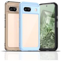 For Google Pixel 8A Clear Case Google Pixel 8A 7A 6A 8 7 Pro Cover Coque Funda Hard Translucent Shockproof Phone Bumper Pixel 8A