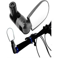 AliExpress NONE 2Pcs/Pack Bike Rearview Mirror Wide Angle Rotating Handlebar Mount for Road Mountain Bicycle Accessories Cycling Safety