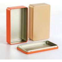 Metal Stainless Steel Desktop Storage Box Compact Sealed Organizer Versatile for Jewelry Home Desk Small Items Storage