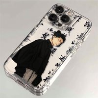 Japan hot Anime Geto Suguru Clear Soft Case protection for iPhone 17 16 15 14 13 12 11 14 Pro Max XR XS 7 8 Plus SE Coque