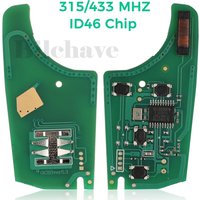 jingyuqin 10pcs 315/433Mhz ID46 Remote Car Key Circuit Board For Chevrolet Cruze Malibu Aveo Spark Sail For Opel 2/3/4Button