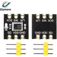 MS4030 Omnidirectional Microphone Module MEMS I2S Supports ESP32 INMP441 60Hz-15kHz for Various Voice Capture Scenarios