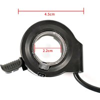 Product Title: E-Bike Thumb Throttle & Twist Grip, Electric Scooter Speed Control Lever, Durable Universal Replacement Part