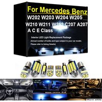 Car Interior LED Lights Kit For Mercedes Benz A C E Class W202 W203 W204 W205 W210 W211 W212 C207 A207 Saloon Accessories
