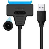 Sata to USB 3.0 adapter cable support 22 pin 2.5,3.5 lnche external HDD SSD hard disk computer connector fit hard drive
