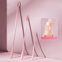 3 Mini Cosmetic Spatulas, Used for Cosmetic Spatulas, to Get the Last Drop of Lotion or Cream from Narrow Bottles and Jars, Small Spatulas