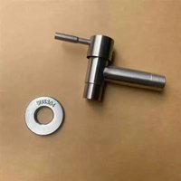 Brushed Garden Faucet Outdoor304 Stainless Steel Wall Mounted Bibcock Garden Wash Basin Mop Lengthen Faucet Garden