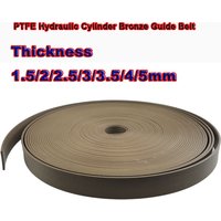 1Meter PTFE Bronze seal Guide Belt Wear Tape Hydraulic Seal Industry Parts Support Ring Thickness 1.5/2/2.5/3/3.5/4/5mm