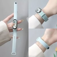 Sport Silicone Strap for Xiaomi Mi Band 10 9 8 Strap NFC Rubber Bracelet Wristband pulseira correa Xiaomi Smart Band Accessories