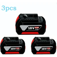 Original NEU für BOSCH BATTERIE GBA 18V 8,0Ah Professional GBA GSR GSB BAT609G BAT622 BAT618G mit Füllstandsanzeige