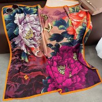 110cm Large Shawl Square Scarf for Women Seaside Vacation Hijab Bandana Muslim Headband Wrap Beach Stoles Foulard Echarpe