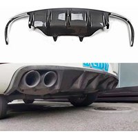 MACAN carbon fiber rear bumper Lip rear diffuse spoiler tail lip car body kit for Porsche MACAN 14-16 Car styling