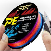 JOSBY 4X Braided Fishing Line 150M Super Strong Multifilament Wire Durable Anti-fray Weave Fly Fishing Line Carp Trout Saltwater