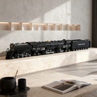 2094pcs MOC Union Pacific Challenger Steam Locomotive Train Model Building Blocks Creative Display Gift Collectible Decor Kids