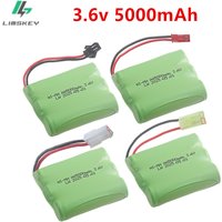 3.6V 5000mah Ni-MH Battery For RC Toys Cars Trucks Tanks AA 3.6v Rechargeable NiMH Battery Pack For Rc Boats
