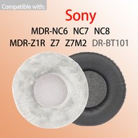 DR-BT101 Earpads for Sony MDR-NC6 NC7 NC8 Headphones Z1R Z7 Z7M2 Ear Cushions Replacement Headset Pad Covers Sponge Foam