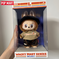 POP MART The Monsters Labubu Wacky Mart Series Vinly Doll Pendant Cute Anime Action Figure Original Blind Box Surprise Ornaments