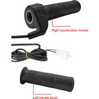 Universal Scooter Throttle Grip 24V 36V 48V Electric Bicycle Throttle Handle Electric Bike Twist Throttle Motorcycle Accessories