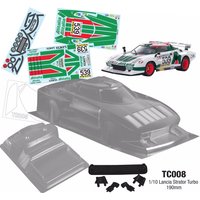 1/10 scale Lancia Stratos Turbo RC Car body shell (190mm Width) fit Tamiya TT-02D Yokomo YD-2 MST RMX 4 GT