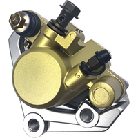 Motorcycle Brake Caliper Hydraulic Disc Brake Pump Replacement for Lingying 125 for Tianjian ZY125 HJ125T Scooter