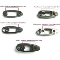 For Road Bike TT Bike Rest Handlebar Pad Heightening Block Triathlon Time Trial Bike Pad Heightening Screw Hole Spacing 30mm, Fo