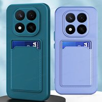 For Xiaomi Redmi Note 14 15 Pro Plus ProPlus 5G 4G 13C 14C Phone case Wallet Card Holder Funda Coque Concise Silicona Hoesje
