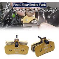 For SurRon Light Bee Light Bee X Sur Ron Metallic Sintered Front Rear Silent Brake Pads Electric Dirt Bike Modified Accessories