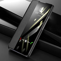 For Poco F7 Case Luxury Window View PU Leather Phone Case For Xiaomi Poco F7 Pro Flip Cover Poco F7 Ultra Protective Cases