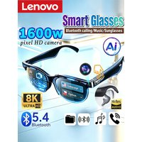 Lenovo Smart Glasses AI Translation Bluetooth Conversation Recording Listening To Music Smart Sunglasses for Men Women 2026 New