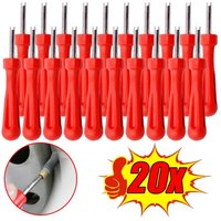 AliExpress NONE Universal Tyre Valve Core Remover Tools 1/20PCS for Car Bike Motorbike Truck Tire Valve Stem Repair Screwdriver Auto Accessories