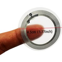 nfc Anti metal Tag NFC Tags Rotundity 45mm 13.56MHz nfc215 Stickers Universal Lable Ntag215 Chip RFID for all NFC enabled phones
