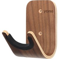 Miwayer Guitar Wall Hanger w/ Pick Slot Guitar Hook Stand Wooden Guitar Display Stand / for Storage Guitar