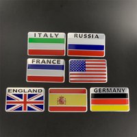 Car Sticker National Flag Accessories For Maserati GranTurismo Ghibli Levante Quattroporte GranCabrio Alfieri