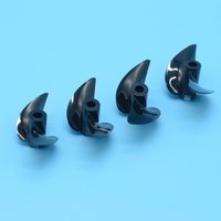 Rc Bait Boat Propeller 2 Blades Propellers Positive Screw For 4mm Rc Boat Shaft