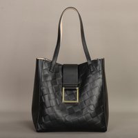 PG PATSY GARIS Lady Light Luxury High-End Design Large Capacity New Fashion Artificial Eco-Friendly Leather Single Shoulder Bag