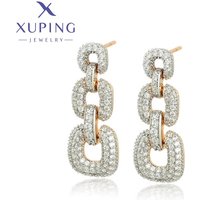 Xuping Jewelry New Arrival Fashion Copper Elegant Stud Earring for Women Lady Christmas Party Gift A00896209