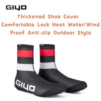 GIYO Thickened Shoe Cover Mountain Road Bike Comfortable Lock Heat Water/Wind Proof Anti-slip Outdoor Style Cycling Parts