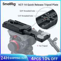SmallRig VCT-14 Quick Release Tripod Plate For Sony FS5 FS7 for Blackmagic Ursa Mini Shoulder Support Plate w1/4"-20 thread 2169