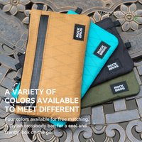 ROCKBROS Portable Shoulder Bag 0.13L Capacity Crossbody Bag Pack Multifunction Daily Wallet Card Bag Commute Bag
