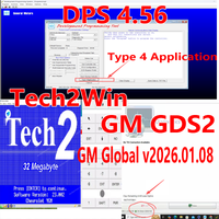 Logiciel de diagnostic et de programmation Tech2Win DPS GDS2 2026 GM Global v2026.01.08 pour Opel Saab (Licence)