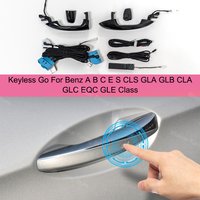 Keyless GO Access System For Mercedes Benz A B C E S CLS GLA GLB CLA GLC EQC class Car Accessories 2 Handle No Coding