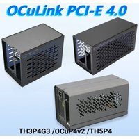 New OCuLink Thunderbolt-3 4 USB4 External Graphics Card GPU Dock PCI-E 4.0 TH3P4G3 OCuP4v2 Metal Frame Case SFX27CM ATX37CM Case