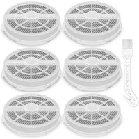 【PASSIONE 】6 Pack HEPA Filter Replacement For Frida Baby Air Purifier 3In1,For RIGOGLIOSO GL-2103 And For SY900S,For JINPUS GL-2